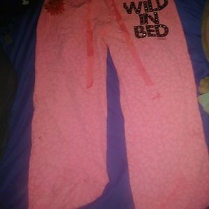 ◈SOLD on Ⓜecari◈VS Pink  Lepord Print Pajama Pants